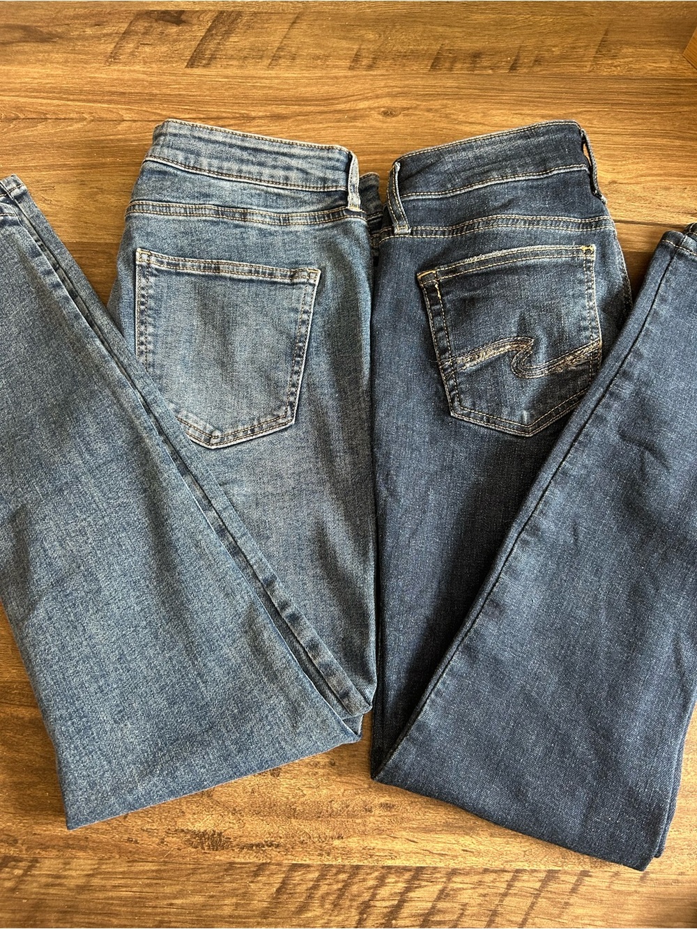 Jeans Bundle: Silver Jeans Size 27 & Ardene Size 11 (Both Fit 30” Waist-Size 6)